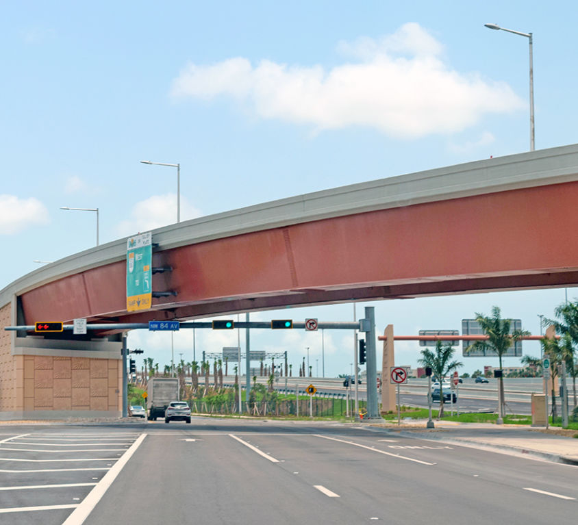 SR 836 & NW 87th Ave Interchange Westbound Flyover