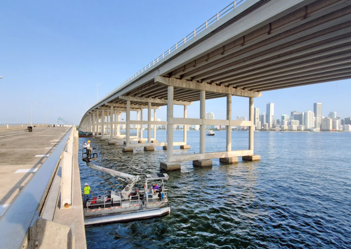 Rickenbacker Causeway Fishing Pier Inspected Bolton